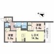 シャーメゾンルミエールの間取図