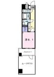 PARK岸和田Ⅱの間取図