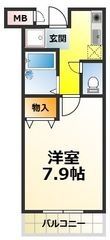 セゾンコート春木の間取図