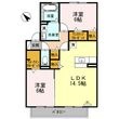 パシオーネB棟の間取図