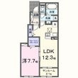 ラメールシエルⅡの間取図
