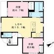 クインテット土生Dの間取図