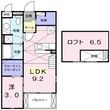 ラフレシール・メゾン・宮﨑Ⅰの間取図
