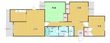 新檜尾台第4次住宅の間取図