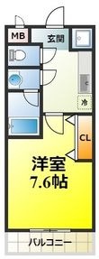 カサリラの間取図