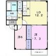 ファミーユ津久野の間取図