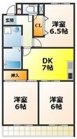 プレステージアスカの間取図