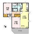 サニーヒルズ泉大津C棟の間取図