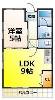 ニューコーヨーの間取図