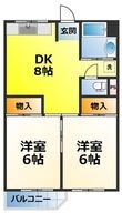 ビレッジハウス泉北栂タワーの間取図