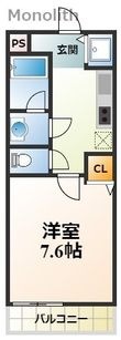 EDENCOURTの間取図