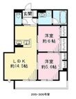 ユアメゾン加茂の間取図