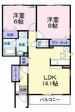 カーサプラシードⅡの間取図