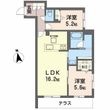 シャーメゾン深翠の社の間取図