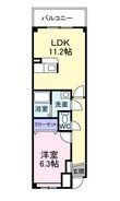 インテックスⅢ番館の間取図