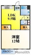 ビレッジハウス泉北栂タワーの間取図