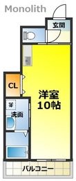 ラテラス和泉府中の間取図