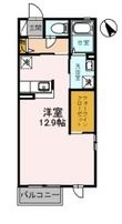 パル春日 A棟の間取図