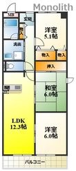 パール久米田の間取図