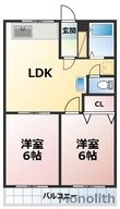メゾンドタカの間取図