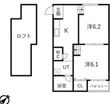 グランビア富木駅前の間取図