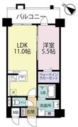 エルグランド吉塚の間取図