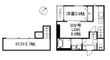 福岡市博多区堅粕3丁目の間取図