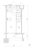 福岡市博多区築港本町の間取図
