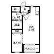 ソルヴェール馬出の間取図