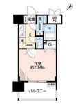 福岡市博多区古門戸町の間取図