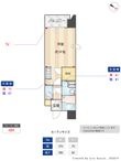福岡市中央区薬院1丁目の間取図