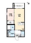 robot home 渡辺通の間取図