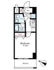 福岡市博多区中呉服町の間取図