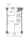 福岡市中央区荒戸2丁目の間取図