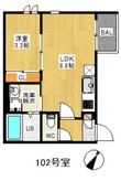 福岡市博多区吉塚6丁目の間取図