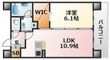 大阪市東淀川区淡路4丁目の間取図