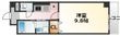大阪市東淀川区井高野4丁目の間取図