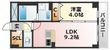 大阪市東淀川区淡路5丁目の間取図