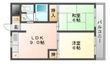 大阪市東淀川区大桐２丁目の間取図