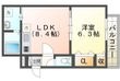 大阪市東淀川区北江口４丁目の間取図