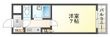 大阪市東淀川区東淡路5丁目の間取図