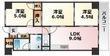 大阪市東淀川区豊里3丁目の間取図