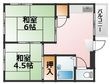 大阪市東淀川区豊里７丁目の間取図