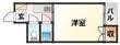 大阪市東淀川区下新庄4丁目の間取図