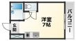 大阪市東淀川区井高野2丁目の間取図