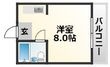 大阪市東淀川区上新庄2丁目の間取図