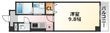 大阪市東淀川区井高野4丁目の間取図