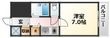 大阪市東淀川区大隅1丁目の間取図