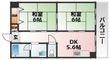 大阪市東淀川区南江口2丁目の間取図