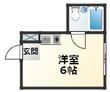 大阪市東淀川区大桐3丁目の間取図